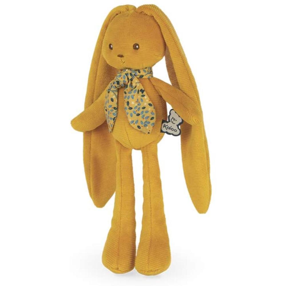 Kaloo Lapinoo, Coniglio Di Peluche Pelo Raso Cm 25, Colore Ocra