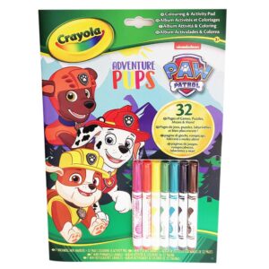 Crayola Album Da Colorare Con 7 Pennarelli, Paw Patrol