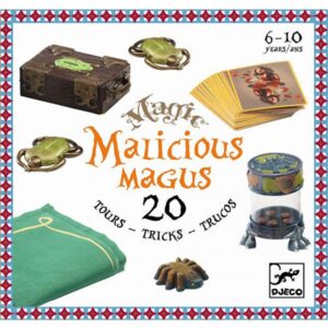 Djeco Gioco di Magia Malicious Magus, 6-10 anni 20 Trucchi