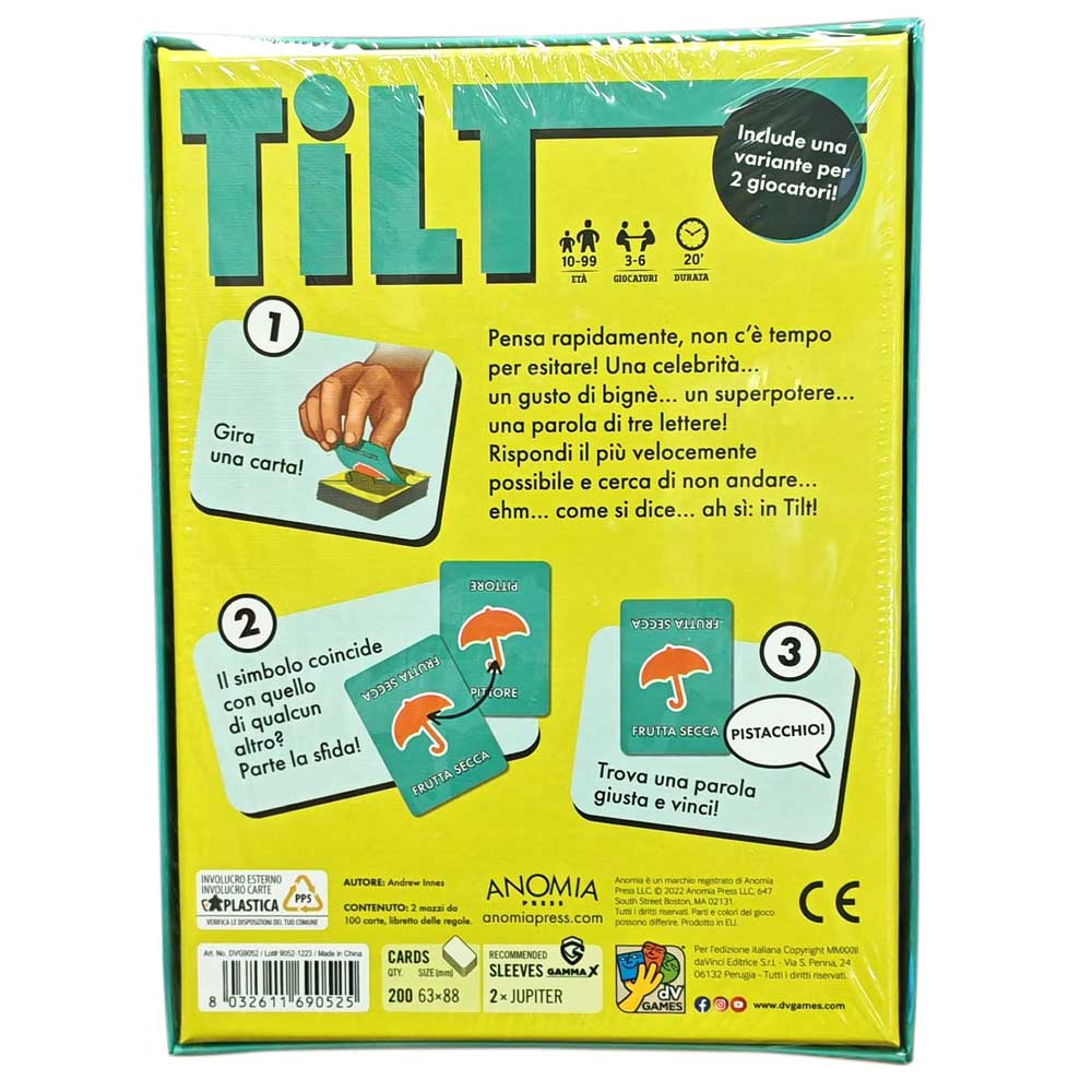 Dv Giochi, Gioco Di Società Non Andare In Tilt