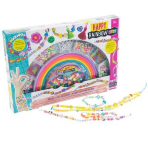 Nice Happy Rainbow beads, Set Perline Con Fymo