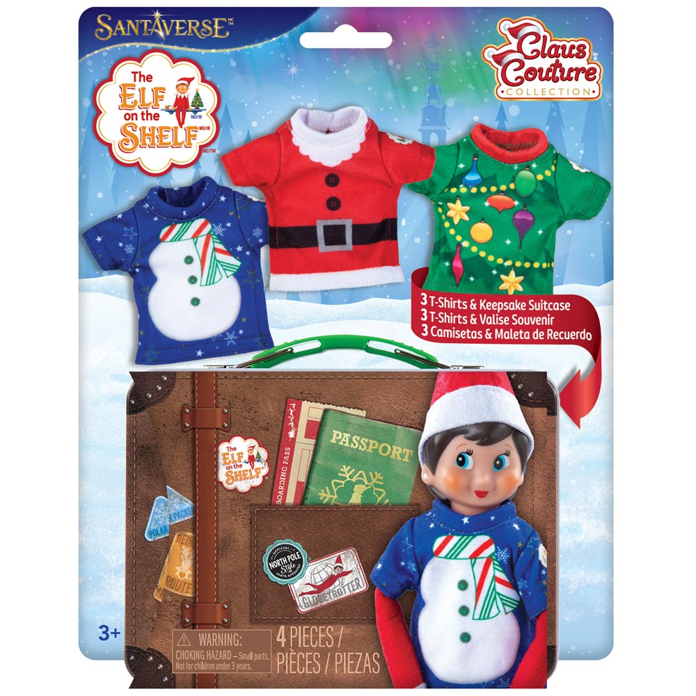 Lumistella, Accessori The Elf on the Shelf 3 x T-shirt