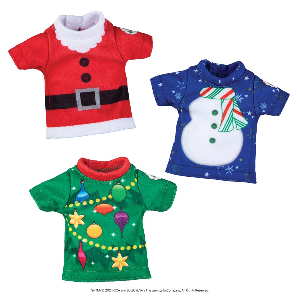 Lumistella, Accessori The Elf on the Shelf 3 x T-shirt