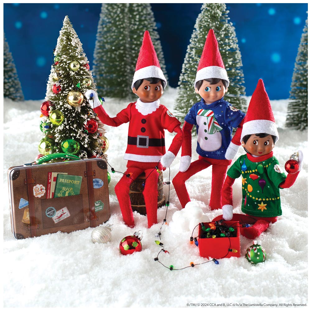 Lumistella, Accessori The Elf on the Shelf 3 x T-shirt