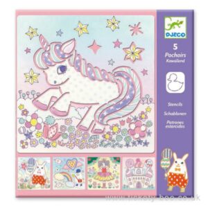 Djeco Disegna Con Gli Stencil, Kawailand