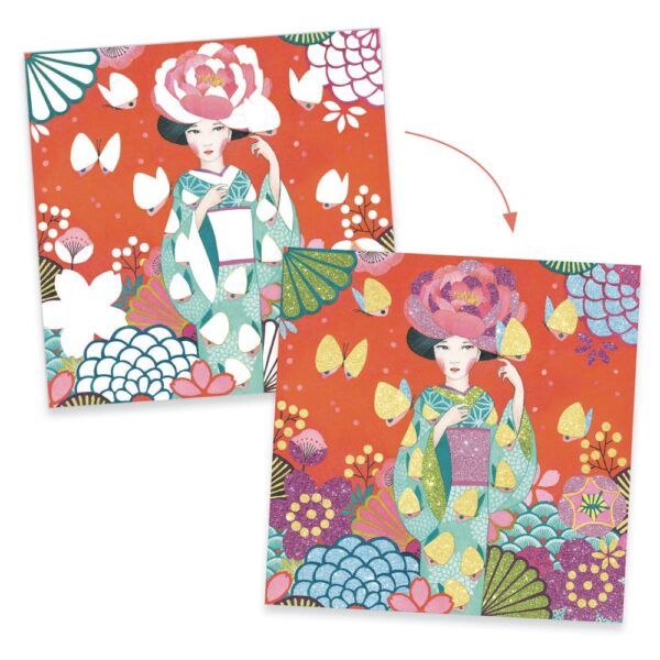 Djeco Quadri con Lustrini Glitter Board, Daydream