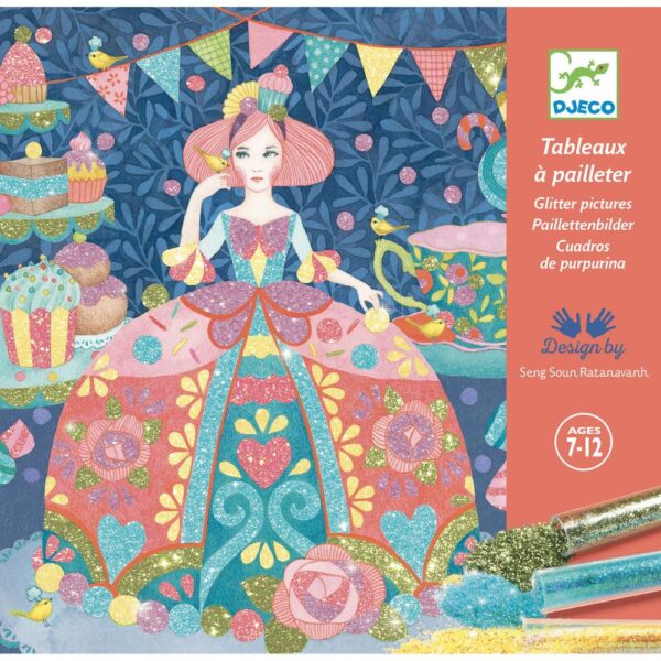 Djeco Quadri con Lustrini Glitter Board, Daydream