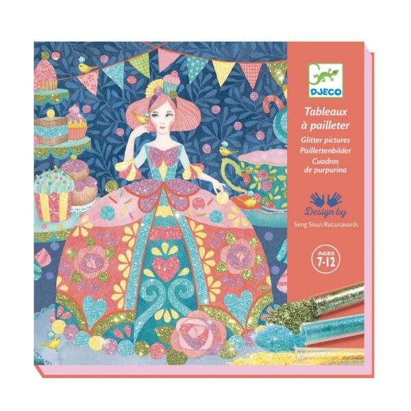 Djeco Quadri con Lustrini Glitter Board, Daydream