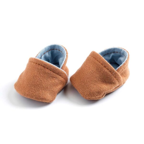Djeco Pomea, Pantofole Per Bambola da 30 a 34 cm, 3 Paia