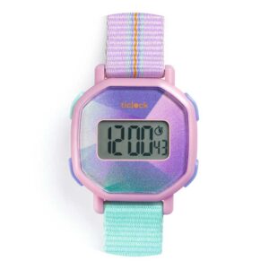 Djeco Orologio Digitale, Purple Prisma