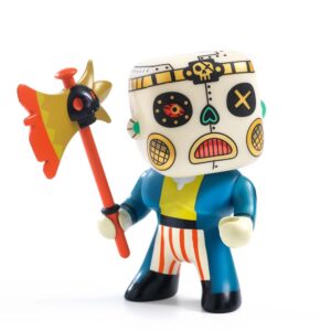 Djeco Personaggio 7,5 Cm Con Accessorio, Arty Toys Pirates, Jack Os