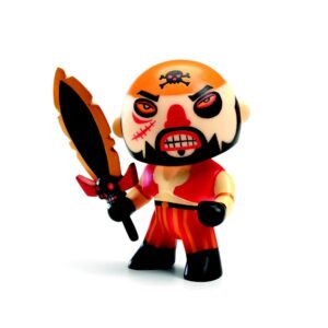 Djeco Personaggio 7,5 Cm Con Accessorio, Arty Toys Pirates, Soscar