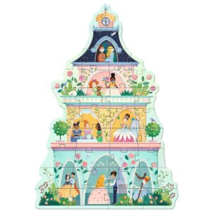 Djeco Puzzle 36 Pz Gigante 90 Cm, La Torre Della Principessa