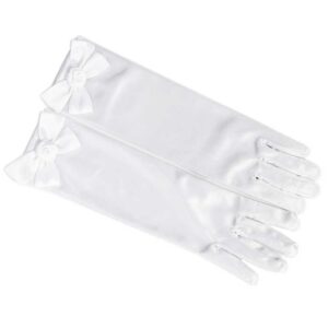 Great Pretenders Guanti Principessa, White Storybook Princess Gloves