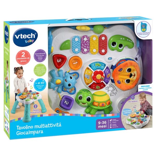 Vtech, Tavolino MultiAttività - GiocaImpara