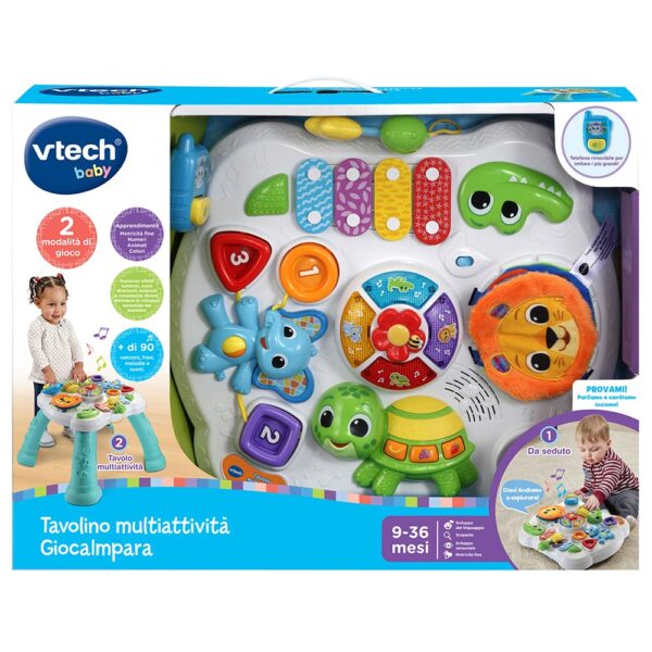 Vtech, Tavolino MultiAttività - GiocaImpara