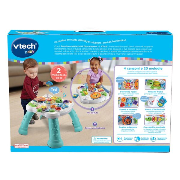Vtech, Tavolino MultiAttività - GiocaImpara