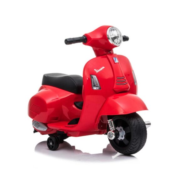 Colibrì Moto Mini Vespa GTS Elettrica 6 Volt LiPo, Dai 24 mesi, Rosso