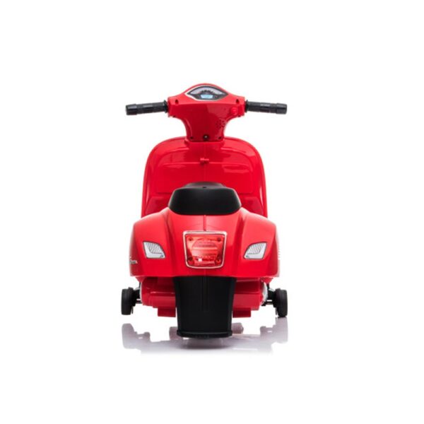 Colibrì Moto Mini Vespa GTS Elettrica 6 Volt LiPo, Dai 24 mesi, Rosso