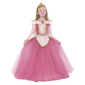 Carnaval Queen, Costume Principessa Rosa, 5-6 Anni