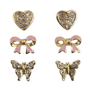Great Pretenders Set 3 Orecchini Per Bambini, Boutique Dazzle