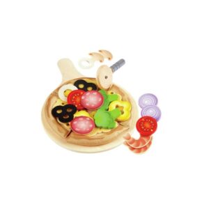 Hape Playset Pizza Perfetta, Con 29 Accessori