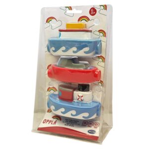 Opplà Set 3 Barchette Galleggianti In PVC