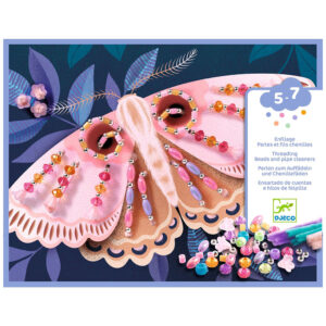 Djeco Kit Perle e Scovolini - Creazioni Luminose e in Rilievo