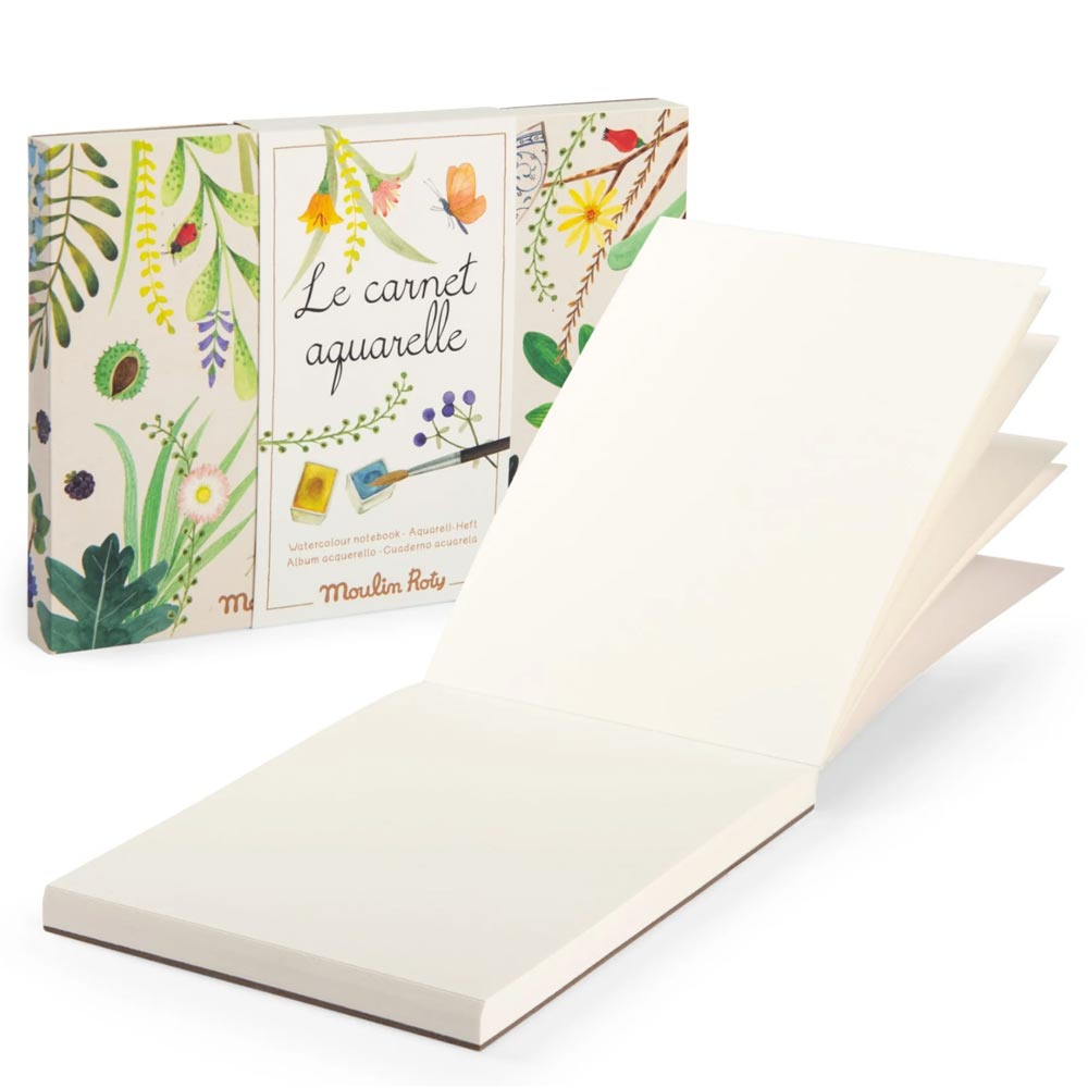 Moulin Roty, Album quaderno Pittura Acquarello Le Jardin