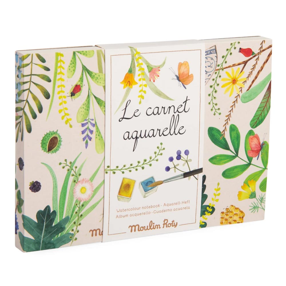 Moulin Roty, Album quaderno Pittura Acquarello Le Jardin