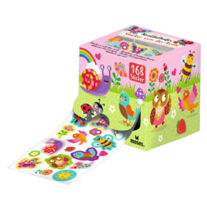 Moses, Rotolo 80 Cm Con 176 Adesivi Glitterati Tema Foresta - Soggetto Casuale