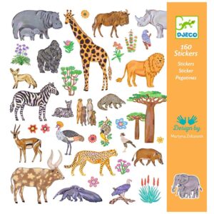 Djeco 160 Stickers Kenya