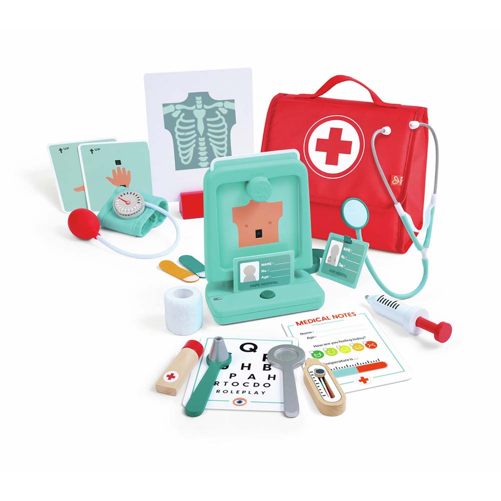 Hape Valigetta Del Dottore - Set Medico Per Piccoli Dottori