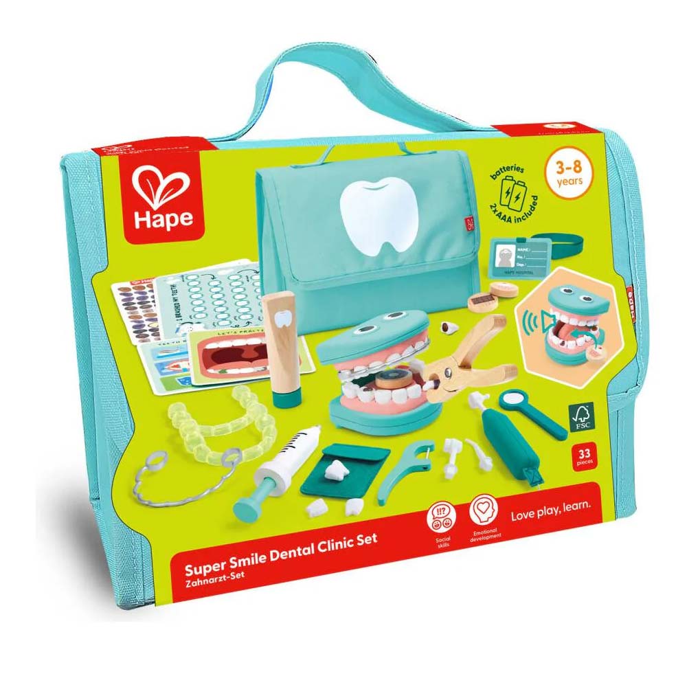 Hape Valigetta Del Dottore - Set Clinica Dentale