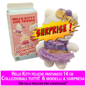 Giochi Preziosi Hello Kitty Peluche Profumato a Sorpresa 14 cm