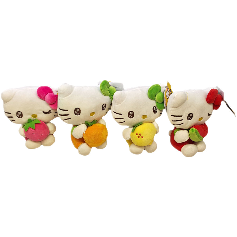 Giochi Preziosi Hello Kitty Macedonia, Peluche 16 cm - Soggetto Casuale
