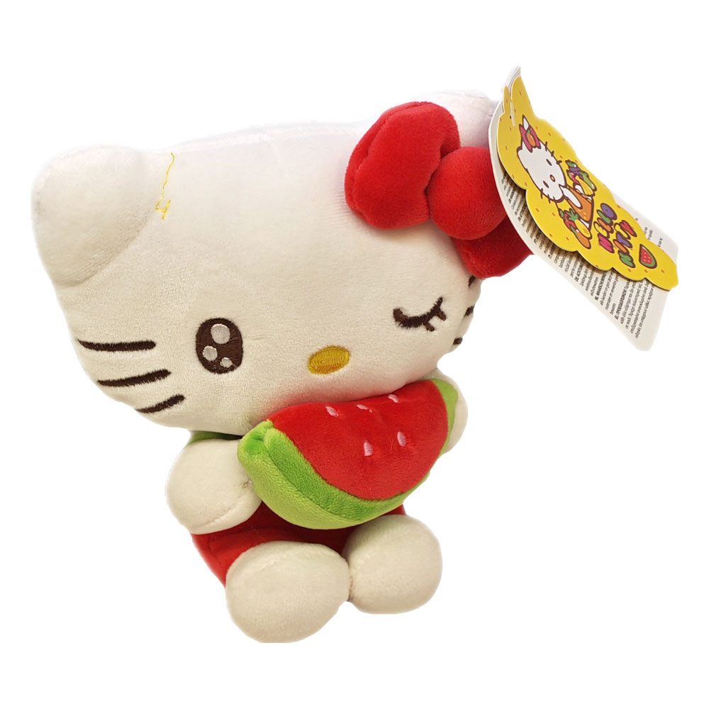 Giochi Preziosi Hello Kitty Macedonia, Peluche 16 cm - Soggetto Casuale