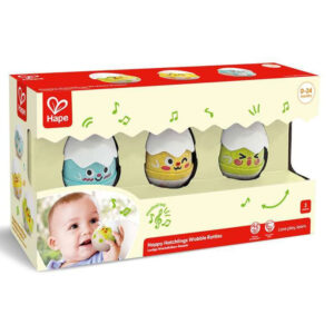 Hape Set 3 Sonagli Oscillanti Con Pulcini Felici