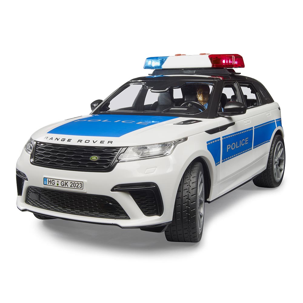 Bruder, Range Rover Velar Auto della Polizia Con Poliziotto