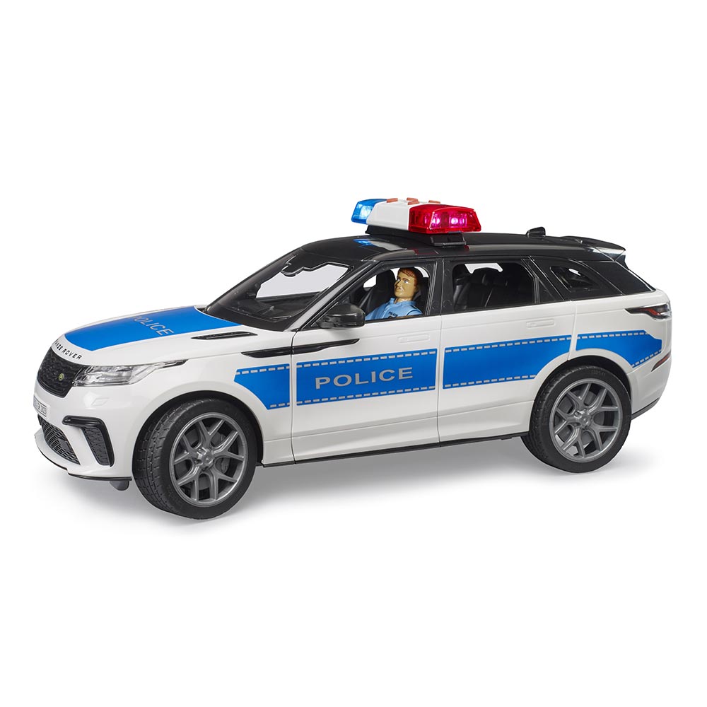 Bruder, Range Rover Velar Auto della Polizia Con Poliziotto