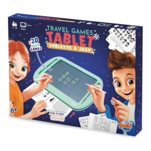 Buki Tavoletta LCD da Gioco 20 Giochi da Tavolo Portatili
