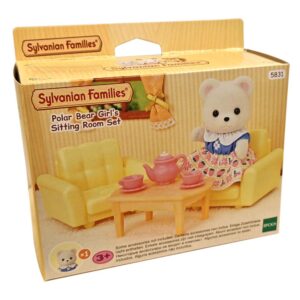 Sylvanian Families Set Salotto Per Bambina Orso Polare