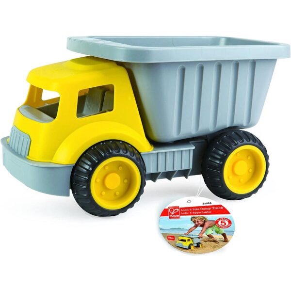 Hape Camion Con Sponda Ribaltabile In Materiale Robusto Ideale Per Il Mare