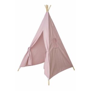 Jabadabado Tenda Teepee In Cotone Rosa 100x100xh165 cm