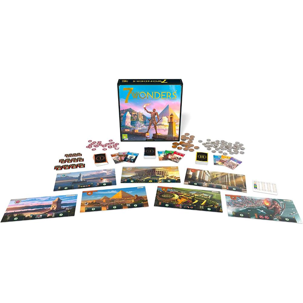 Asmodee Gioco Di Società Base, 7 Wonders Nuova Edizione