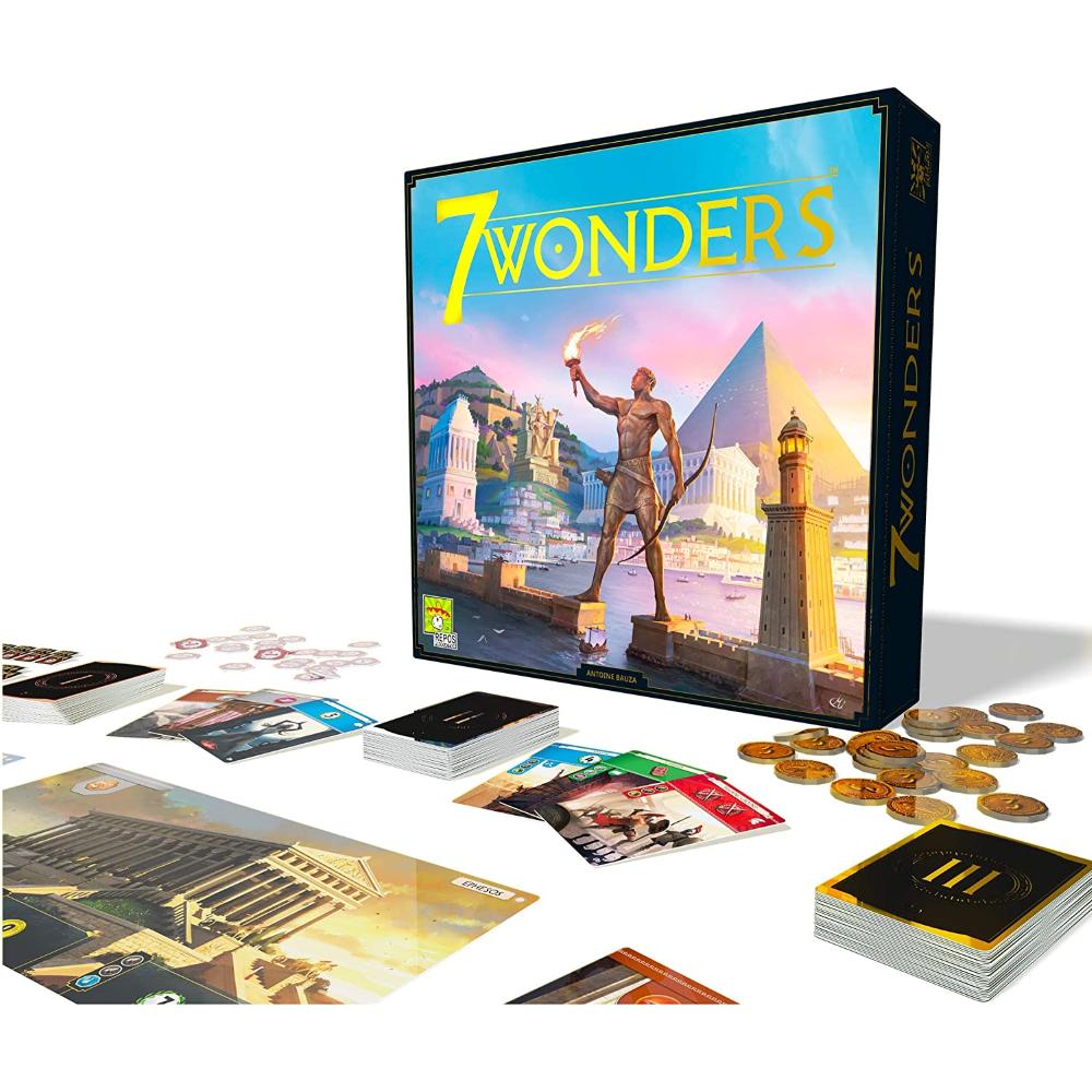 Asmodee Gioco Di Società Base, 7 Wonders Nuova Edizione