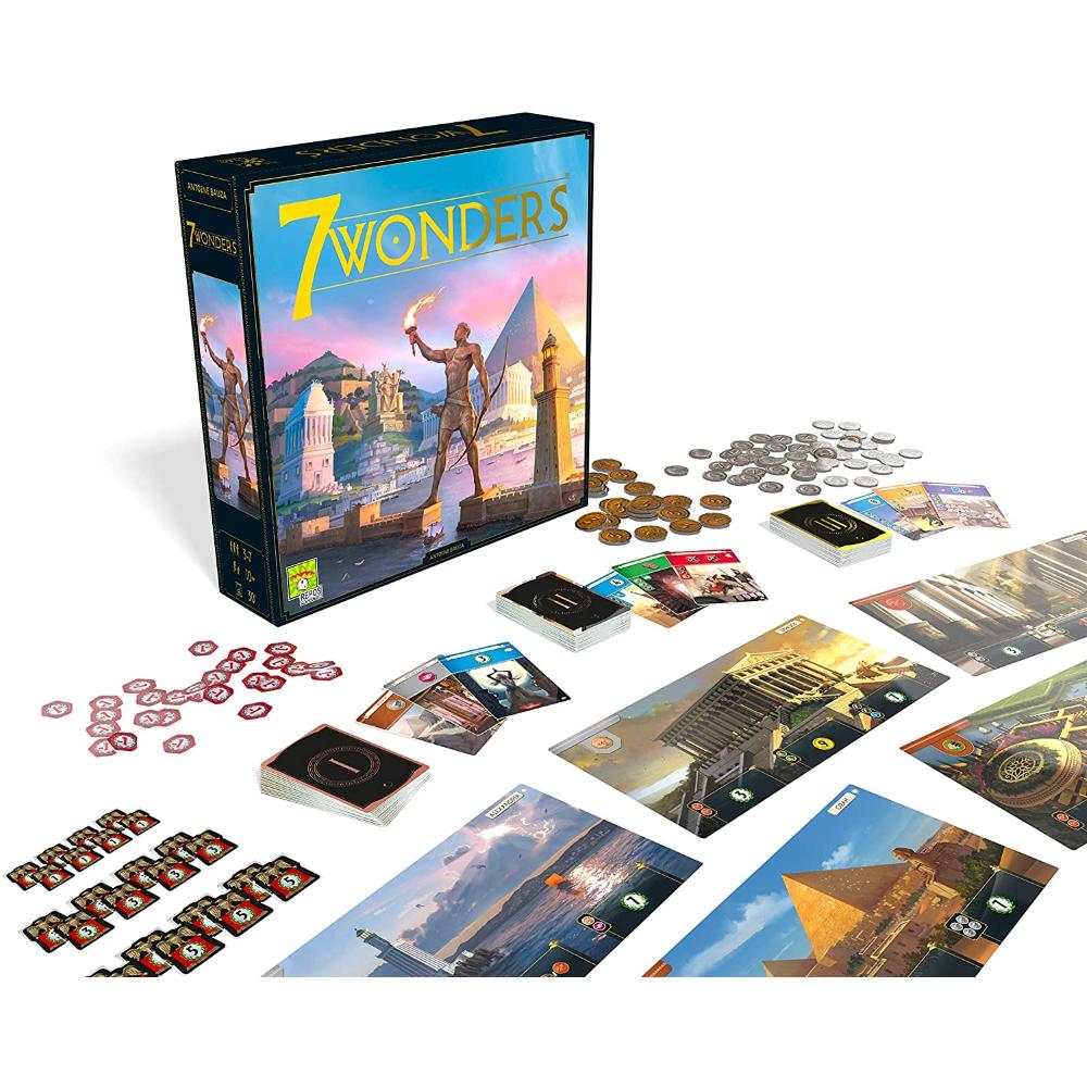 Asmodee Gioco Di Società Base, 7 Wonders Nuova Edizione