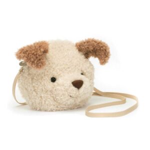 Jellycat Peluche Little Pup Bag, One Size