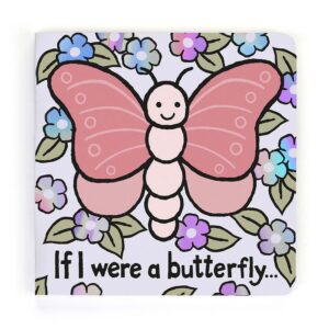 Jellycat Libro Per Bambini In Inglese, If I Were A Butterfly Board Book