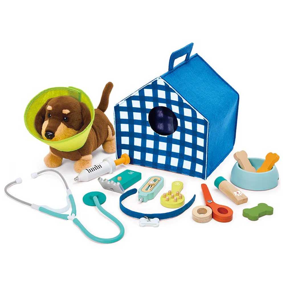 Hape Set Veterinario Della Clinica Dei Cuccioli
